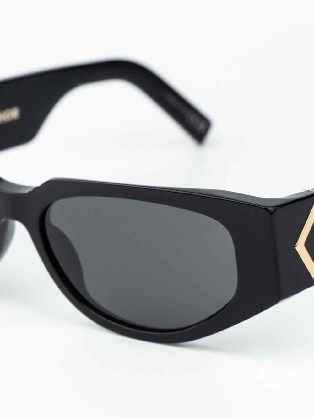 Dior Men Sunglasses Black Grey Cat Eye CD DIAMOND S7I 10A0 NEW AUTHENTIC - Picture 5 of 13